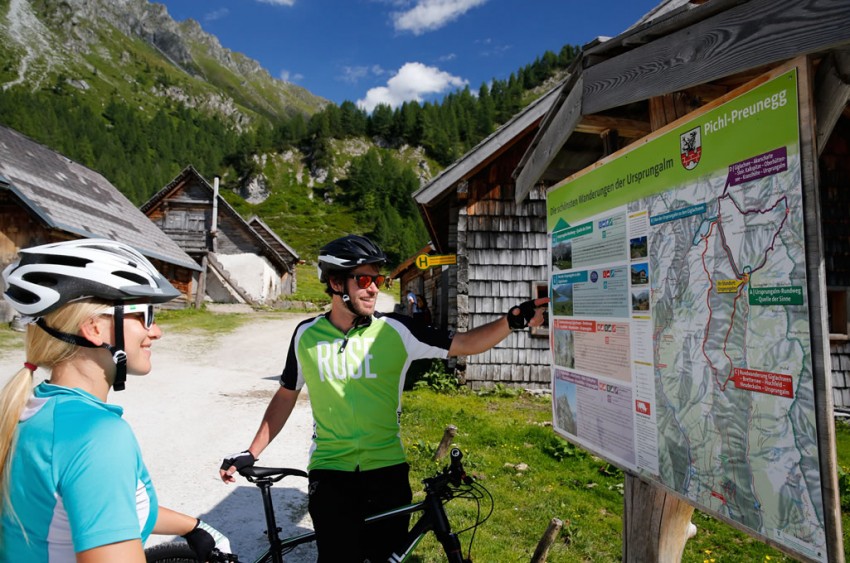 Radfahren und Mountainbiken in Ramsau und Umgebung © Schladming-Dachstein_raffalt